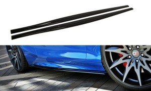Dokładki progów BMW 1 F20 M-Power Polift (carbon look)