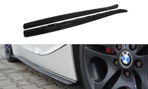 Dokładki progów BMW Z4 E85 / E86 Przedlift (czarny mat)