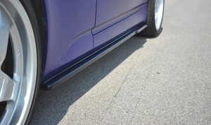 Dokładki progów Honda S2000 (czarny mat)