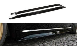 Dokładki progów Jeep Grand Cherokee WK2 Summit Polift (czarny mat)