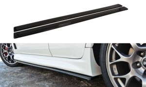 Dokładki progów Mitsubishi Lancer Evo X (carbon look)
