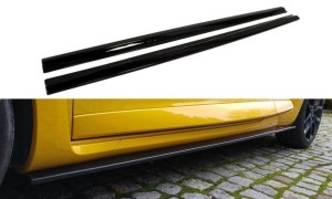 Dokładki progów Renault Megane III RS (czarny mat)