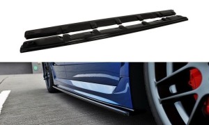 Dokładki progów Subaru Impreza MK4 WRX STI (czarny mat)