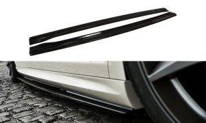 Dokładki progów Volkswagen Passat CC R36 R-Line Przedlift (czarny mat)