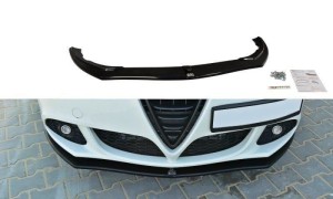 Splitter przedni V1 Alfa Romeo Giulietta (czarny mat)