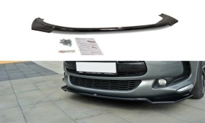 Splitter przedni V1 Citroen DS5 Polift/Przedlift (czarny mat)