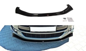 Splitter przedni V2 Citroen DS5 Polift (czarny mat)