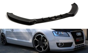 Splitter przedni Audi A5 8T (czarny mat)