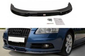 Splitter przedni Audi A6 S-Line C6 (carbon look)