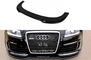Splitter przedni Audi RS6 C6 (czarny mat)