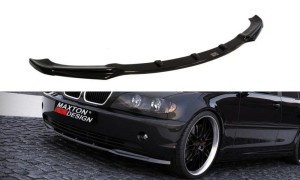 Splitter przedni BMW 3 E46 Sedan Polift (czarny mat)