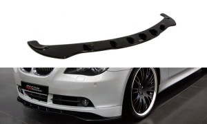 Splitter przedni BMW 5 E60 / E61 Przedlift (czarny mat)