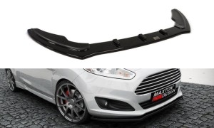 Splitter przedni Fiesta MK7 2013- Polift (carbon look)