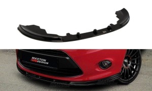 Splitter przedni Ford Fiesta MK7 (czarny mat)