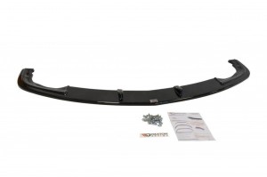 Splitter przedni Mazda 3 MK2 MPS V2 (czarny mat)