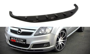 Splitter przedni Opel Zafira B Przedlift (czarny mat)