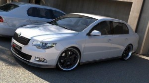 Splitter Przedni Skoda Superb Mk2