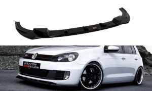 Splitter przedni Volkswagen Golf MK6 GTI (czarny mat)