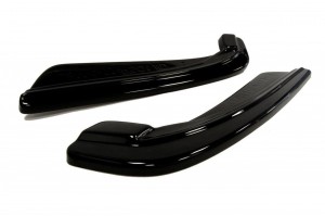 Splittery Tylne Boczne BMW 5 F11 M-Pack (2 pojedyncze końcówki wydechu)