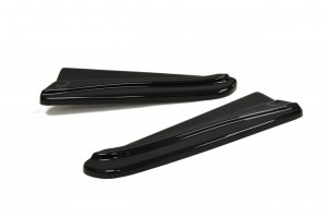 Splittery tylne boczne Jaguar XF X250 Sportbrake (czarny mat)