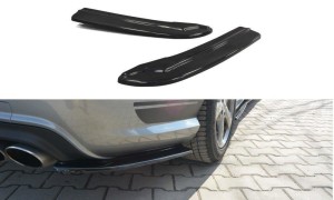 Splittery tylne boczne Mercedes C-Class W204 63AMG / AMG-Line (carbon look)
