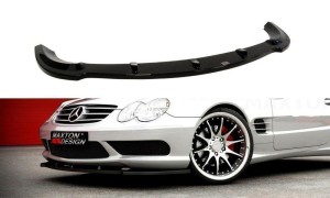 Splitter przedni Mercedes SL R230 AMG (czarny mat)