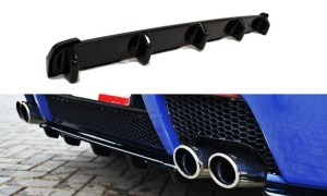 Splitter tylny srodkowy Alfa Romeo 147 GTA (z dyfuzorem) (carbon look)