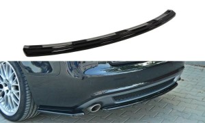 Splitter tylny srodkowy Audi A5 S-Line 8T Coupe / Sportback (bez dyfuzora) (czarny mat)
