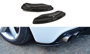 Splittery tylne boczne Audi TT MK2 S-Line (czarny mat)