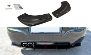 Tylne boczne splittery Peugeot RCZ (carbon look)