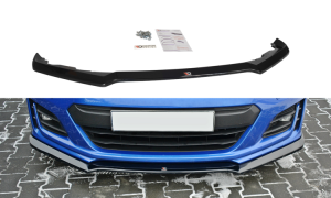 Przedni splitter V3 Subaru BRZ Polift (czarny mat)
