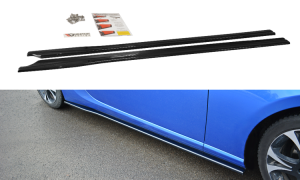Dokładki progów V1 Subaru BRZ / Toyota GT86 Polift (czarny mat)