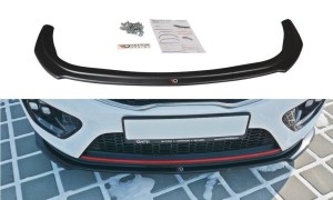 Splitter przedni V1 Kia Cee'd / Pro Cee'd GT MK2 (czarny mat)