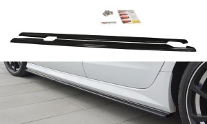 Dokładki progów Audi A6 C7 S-Line/ S6 C7 Polift (carbon look)