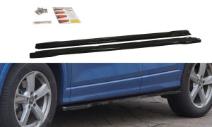 Dokładki progów Audi Q2 MK1 (czarny mat)