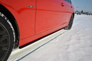 Dokładki progów BMW 3 F30 (czarny mat)