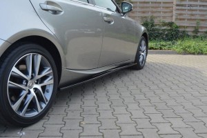 Dokładki progów Lexus IS MK3/ MK3 Polift (carbon look)