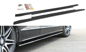 Dokładki progów Mercedes CLS C218 (carbon look)