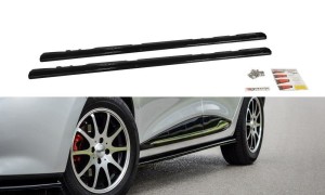 Dokładki progów Renault Clio MK4 (czarny mat)