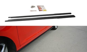 Dokładki progów Skoda Rapid (carbon look)