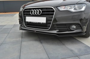 Splitter przedni V1 Audi A6 C7 (carbon look)