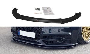 Splitter przedni V1 Audi A7 MK1 S-Line (carbon look)