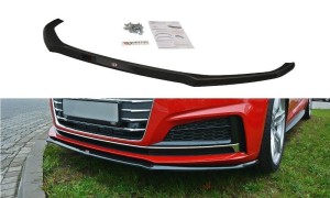 Splitter przedni V2 Audi A5 F5 S-Line (carbon look)