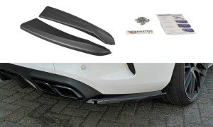 Splittery tylne boczne Mercedes C-Class C205 63AMG Coupe (carbon look)