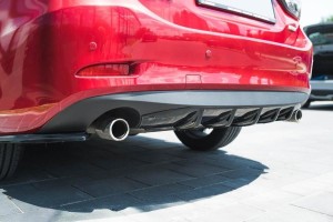Tylna dokładka Mazda 6 GJ ( MK3 ) Facelift (carbon look)