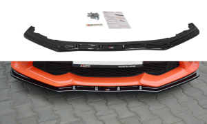 Przedni splitter V3 Toyota GT86 Polift (czarny mat)