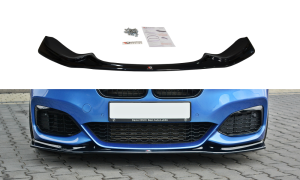 Splitter przedni V3 BMW 1 F20/F21 M-Power (carbon look)