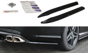 Tylne boczne splittery Mercedes-Benz E63 AMG W212 (carbon look)