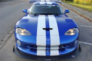 Splitter przedni Dodge Viper GTS (czarny mat)