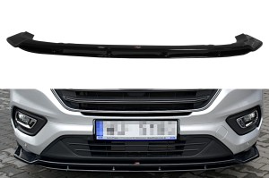 Splitter przedni Ford Transit Custom MK1 Facelift 2018 (carbon look)